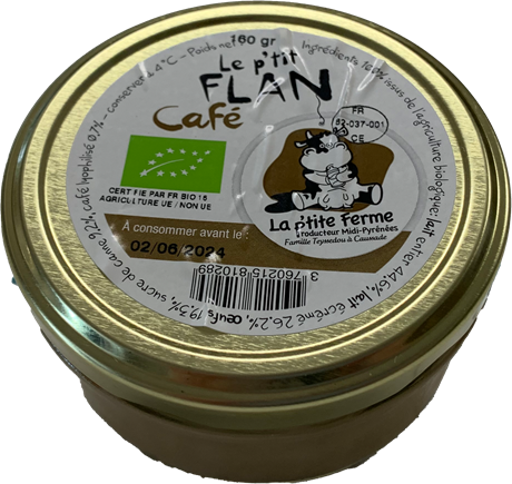 Flan des gourmands BIO 160g